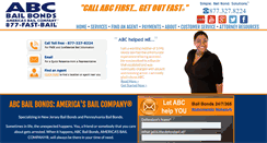 Desktop Screenshot of abcbail.com