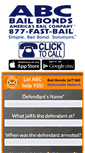 Mobile Screenshot of abcbail.com